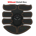 EMS Muscle Stimulator Trainer Wireless Smart Fitness Abdominal Training Electric Weight Loss Stickers WITHOUT Retail Box