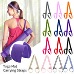 high quality Yoga Mat Strap Belt Adjustable Sports Sling Shoulder Carry Strap Belt Exercise Stretch Fitness Elastic Yoga Belt