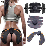 EMS Hip Trainer Muscle Stimulator ABS Fitness Buttocks Butt Lifting Buttock Toner Trainer Slimming Massager Unisex