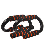 Barras deportivas de plástico con soporte Push-up, Potencia muscular de brazo, entrenador, gimnasio, ejercicio, equipo expansor de entrenamiento de pecho, barra paralela