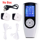 Dual Channel EMS Tens Muscle Stimulator Electrical Pulse Acupuncture Therapy Massager Digital Relax Massage Machine Full Body