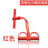 Bodybuilding Yoga Accessories Anti-slip Pedal Resistance Bands Multifunction Tension Rope Pilate Yoga Belt Gym Fitness Equipment